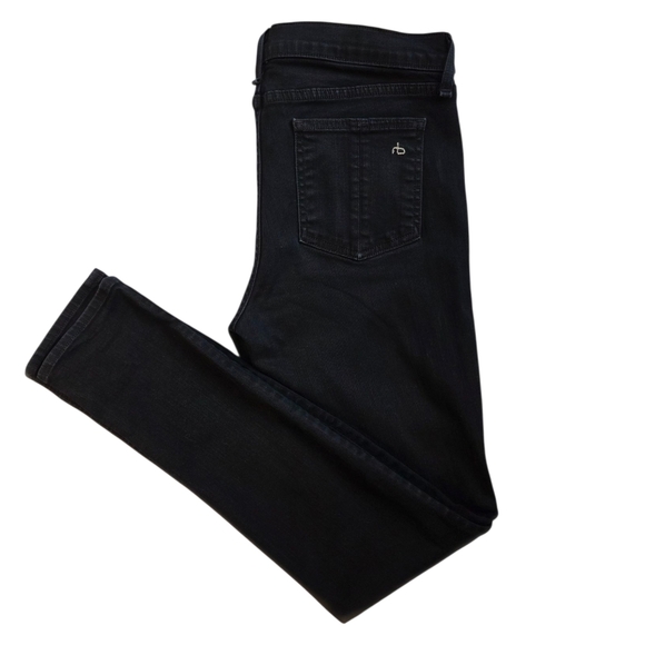 Rag & Bone Black Skinny Denim - Picture 1 of 7
